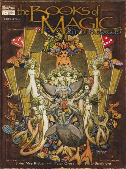 The books of magic libro VI - Riti di passaggio - copertina