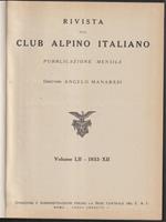 Rivista mensile. Club Alpino Italiano 1933 annata completa