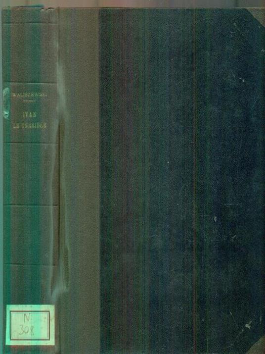 Ivan le terrible - K. Waliszewski - copertina