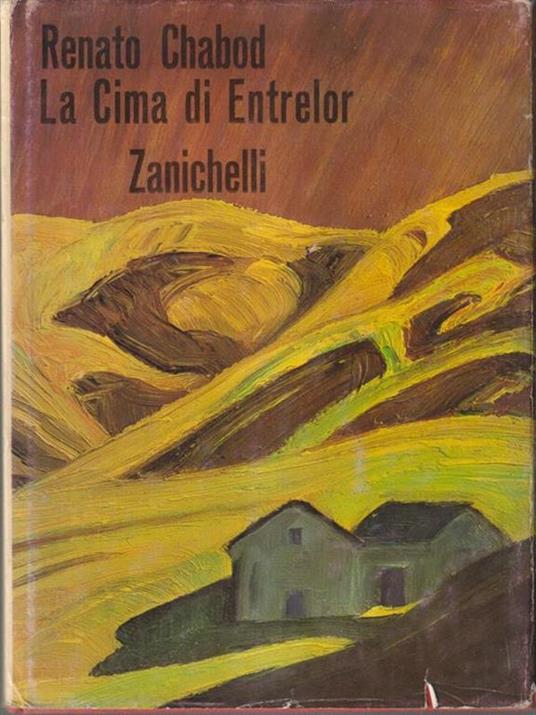 La cima di Entrelor - Renato Chabod - copertina