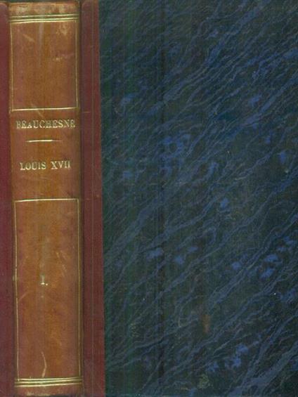 Louis XVII Tome premier - copertina