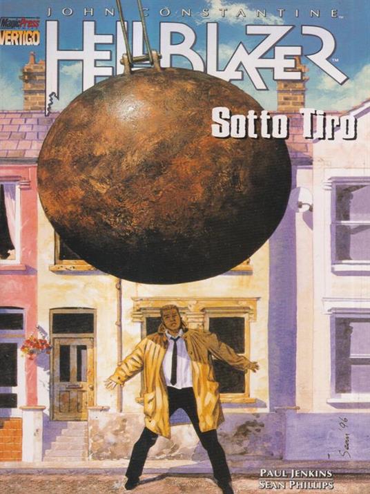 John Constantine Hell Blazer Sotto tiro - Paul Jenkins - copertina