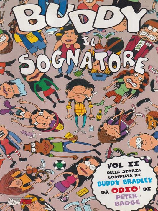 Buddy il sognatore vol. II - Peter Bagge - copertina