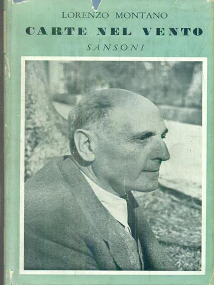 Carte nel vento - Lorenzo Montano - copertina