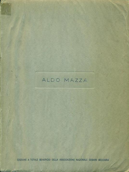 Aldo Mazza - copertina