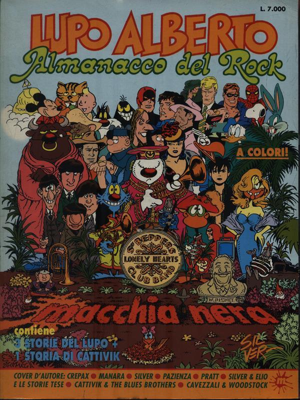 Lupo Alberto almanacco del rock