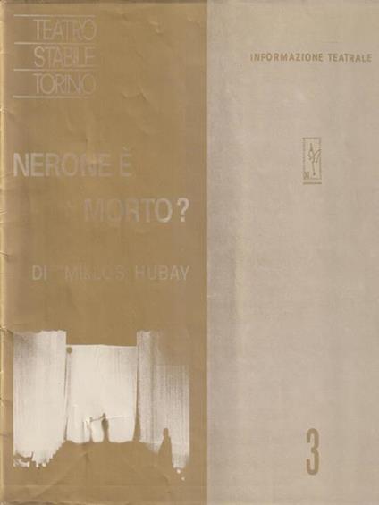 Nerone è morto? - copertina