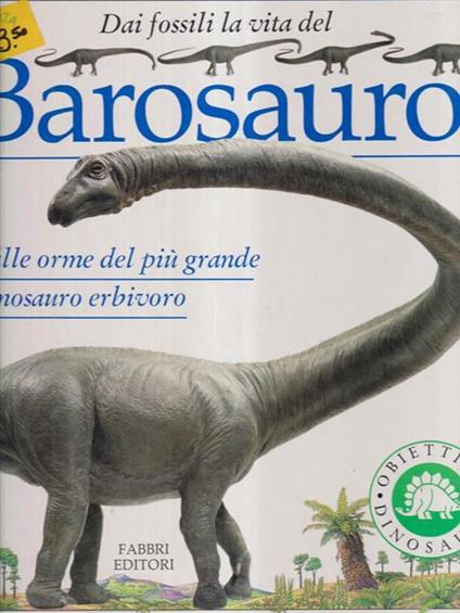 Barosauro - William Lindsay - copertina