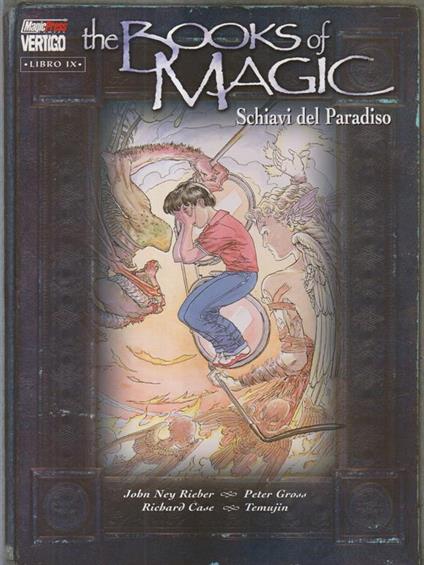 The books of magic libro IX - Schiavi del paradiso - copertina