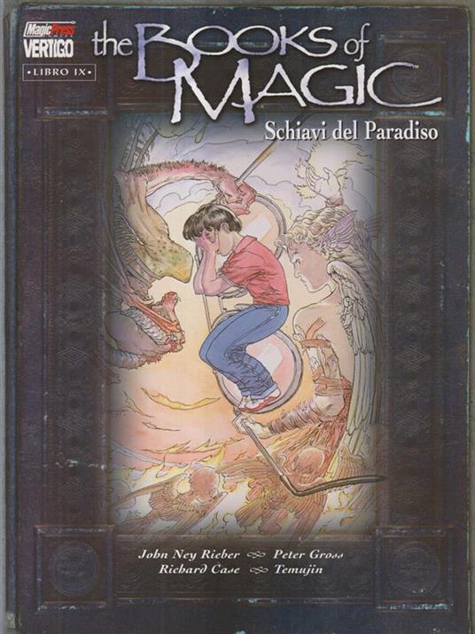 The books of magic libro IX - Schiavi del paradiso - copertina
