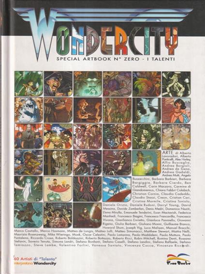 Wondercity Special artbook n. 0 - I talenti - copertina