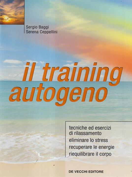 Il training autogeno - Sergio Baggi - copertina