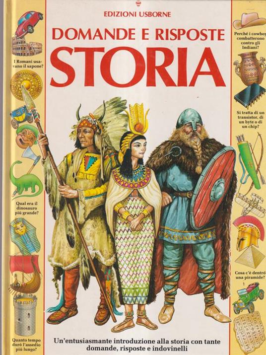 Domande e risposte Storia - copertina