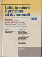 Codice in materia di protezione dei dati personali