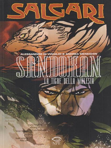 Sandokan La tigre della Malesia - Alessandro Di Virgilio - copertina