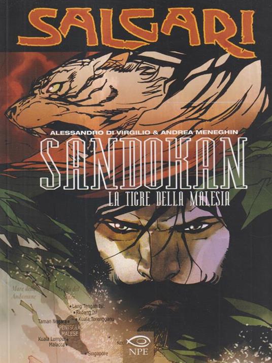 Sandokan La tigre della Malesia - Alessandro Di Virgilio - copertina