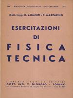 Esercitazioni di fisica tecnica