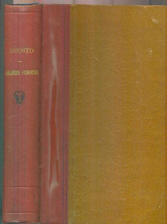 Orlando Furioso - Lodovico Ariosto - copertina