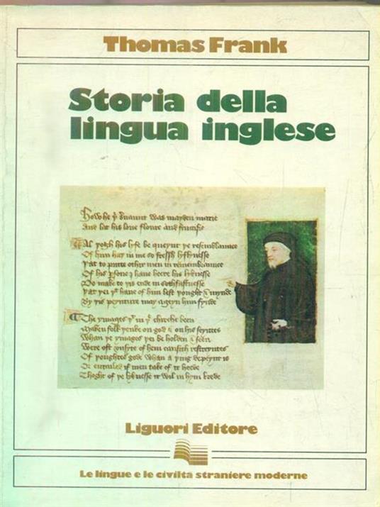 Storia della lingua inglese - Thomas Frank - copertina
