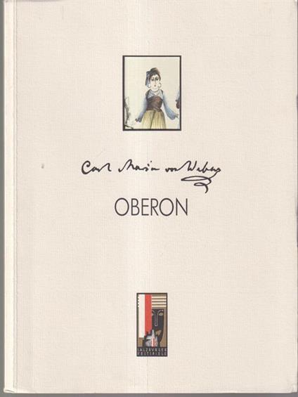 Oberon - Carl Maria Von Weber - copertina
