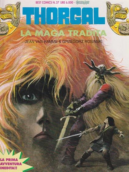 Thorgal. La maga tradita - Jean Van Hamme - copertina