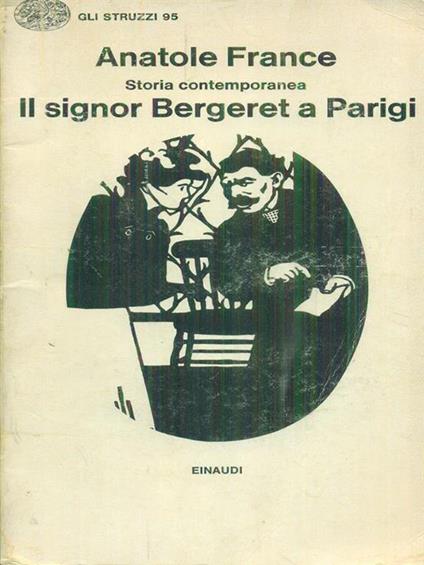 Il  signor Bergeret a Parigi - Anatole France - copertina