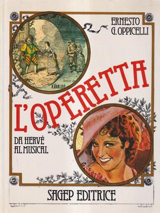 L' operetta da Herve al Musical - Ernesto Oppicelli - copertina