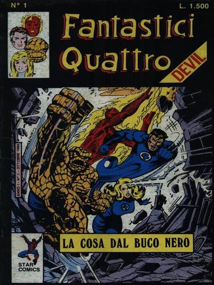Fantastici Quattro da nr. 1 a nr. 130 - copertina