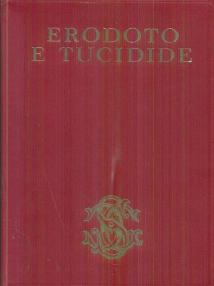 Erodoto e Tucidide - copertina