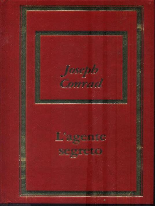 L' agente segreto - Joseph Conrad - copertina