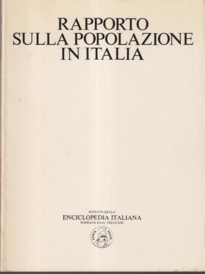 Rapporto sulla popolazione in Italia - copertina