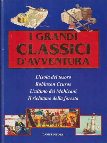 I grandi classici dell'avventura - copertina