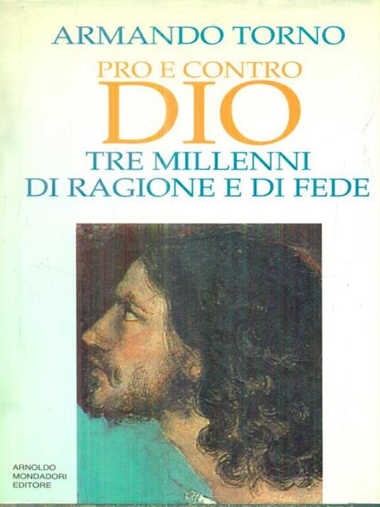 Pro e contro Dio - Armando Torno - copertina