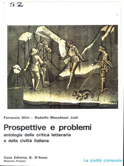 Prospettive e problemi - La civiltà comunale - copertina