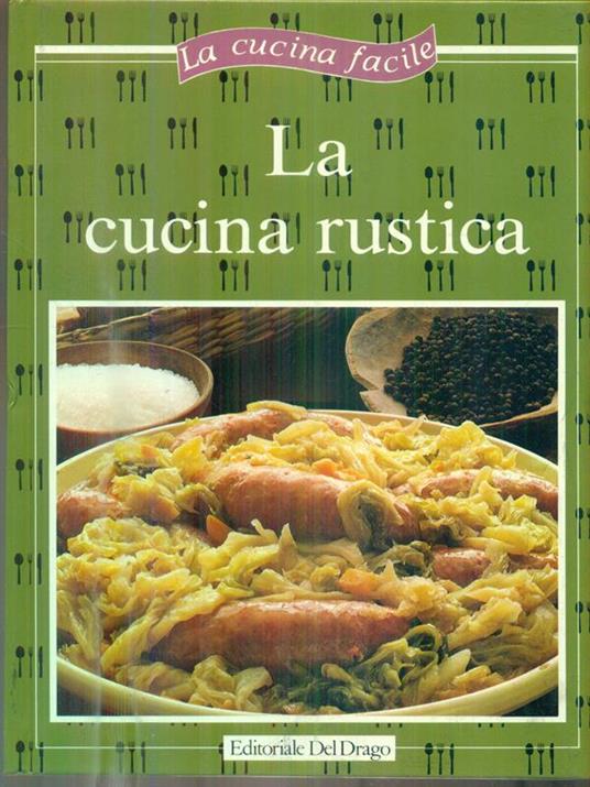 La cucina rustica - copertina