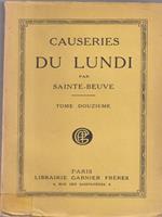 Causeries du Lundi vol. 12