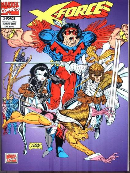 Marvel Comics X-Force - n. 0 del 1994 - copertina