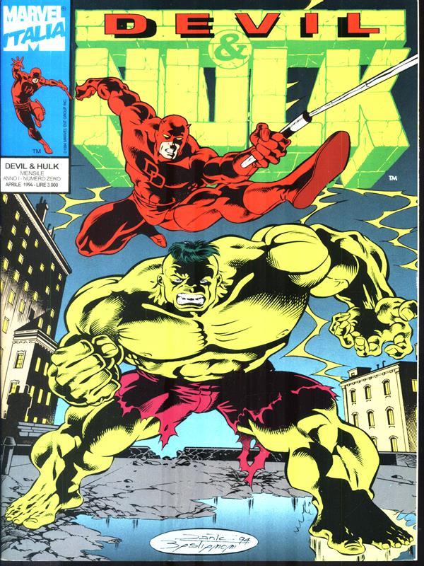 Devil e Hulk - da n. 0 a n. 13 1994/1995