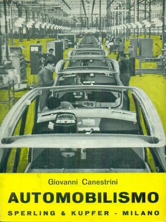 Automobilismo - Giovanni Canestrini - copertina