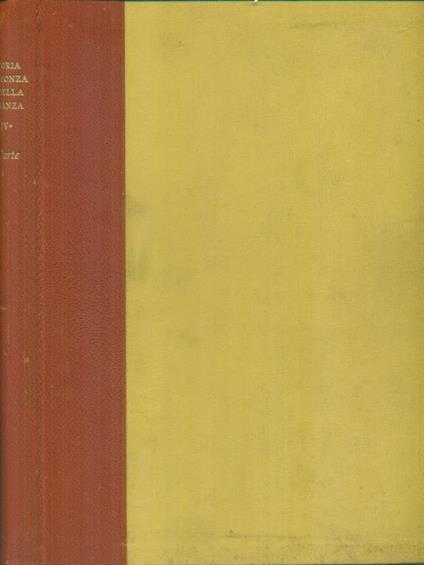 Storia di Monza e della Brianza IV Tomo I L'arte - L. Caramel - copertina