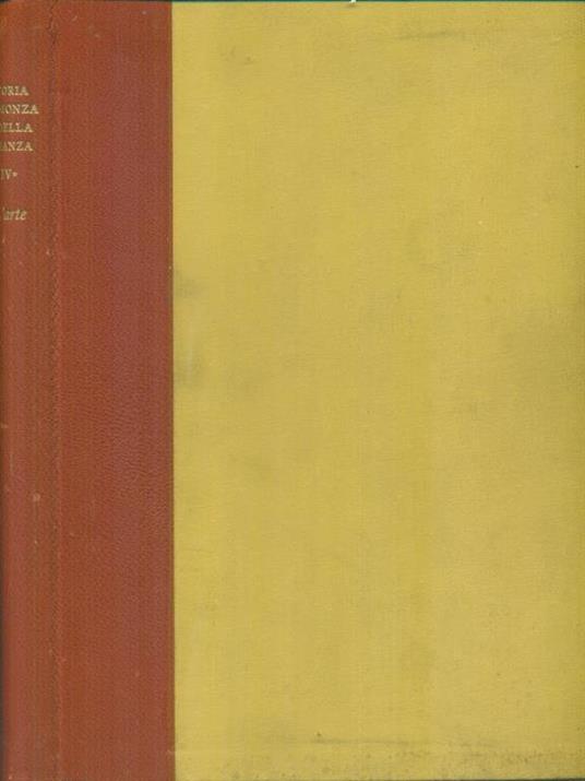 Storia di Monza e della Brianza IV Tomo I L'arte - L. Caramel - copertina
