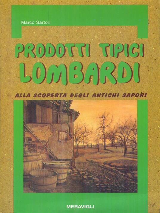 Prodotti tipici lombardi - Marco Sartori - copertina