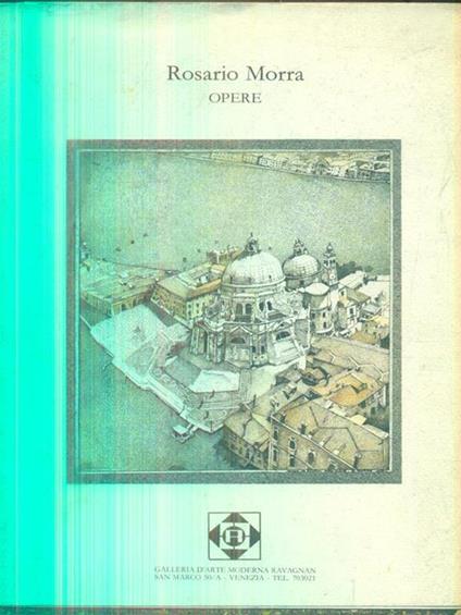 Rosario Morra. Opere - copertina