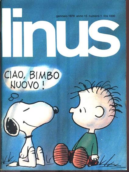 Linus - 12 vv. 1979 - copertina