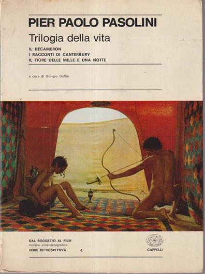 Trilogia della vita - Pier Paolo Pasolini - copertina
