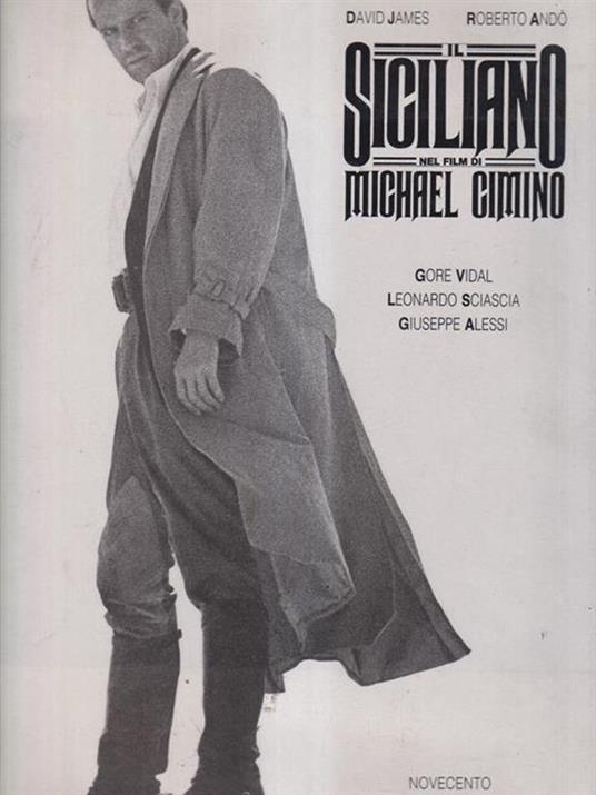 Il siciliano nel film di Michael Cimino - David James - copertina
