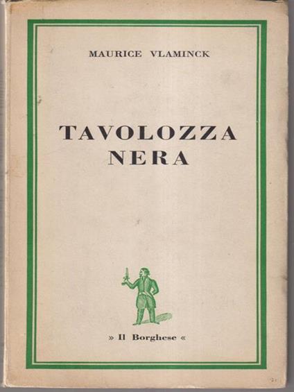 Tavolozza nera - Maurice Vlaminck - copertina