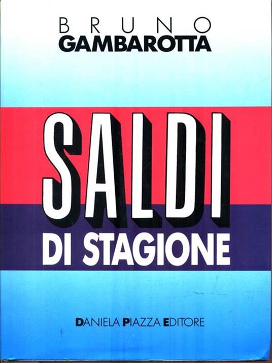 Saldi di stagione - Bruno Gambarotta - copertina