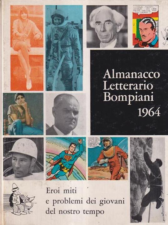 Almanacco letterario Bompiani 1964 - Sergio Morando - copertina