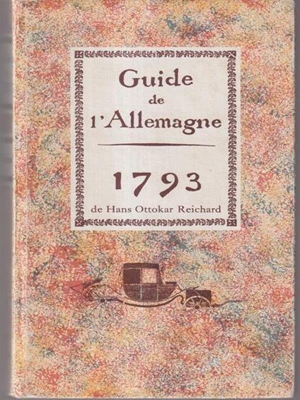 Guide de l'Allemagne 1793 - copertina